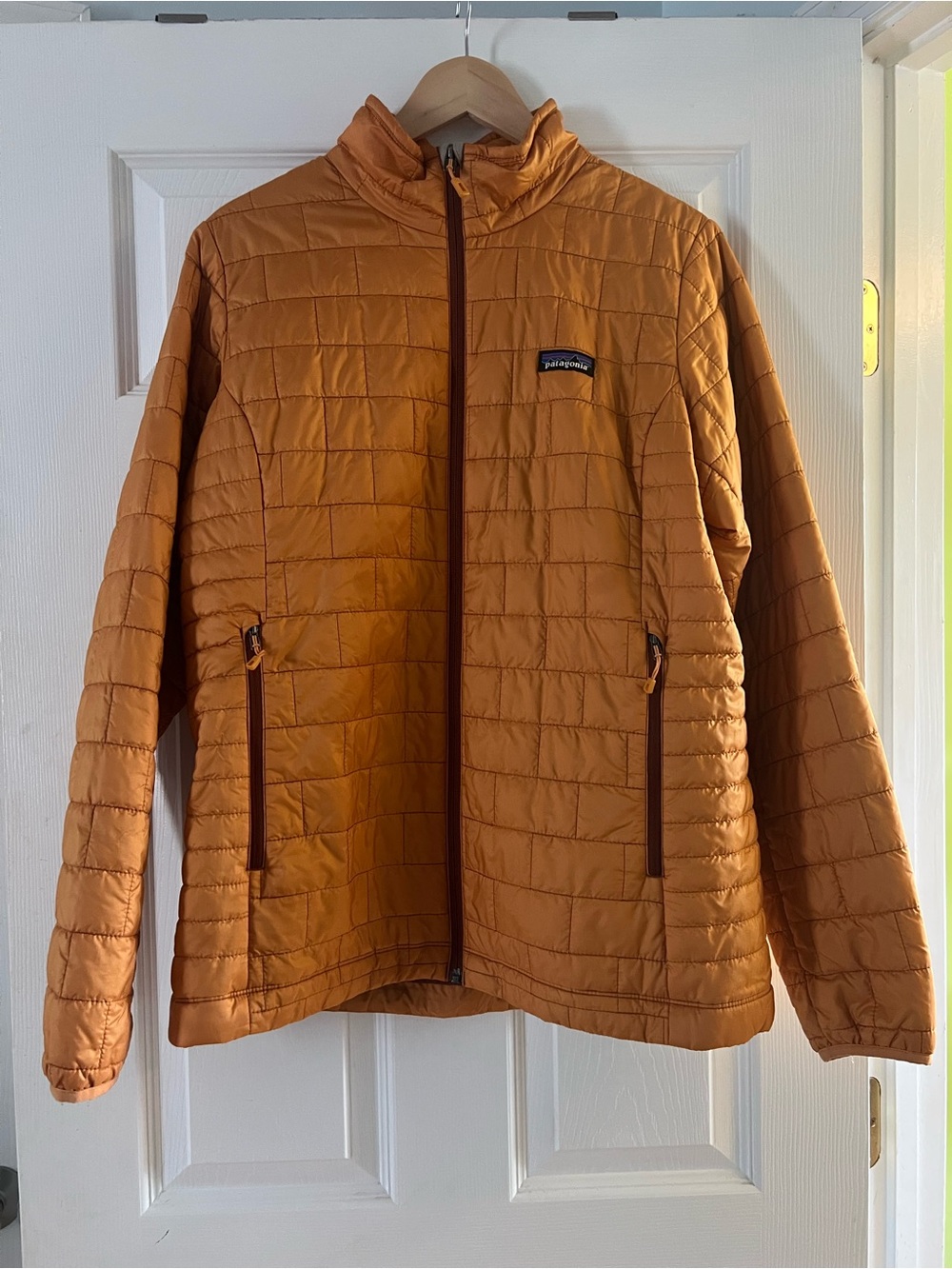 Patagonia Quilted Puffer Jacket - Orange